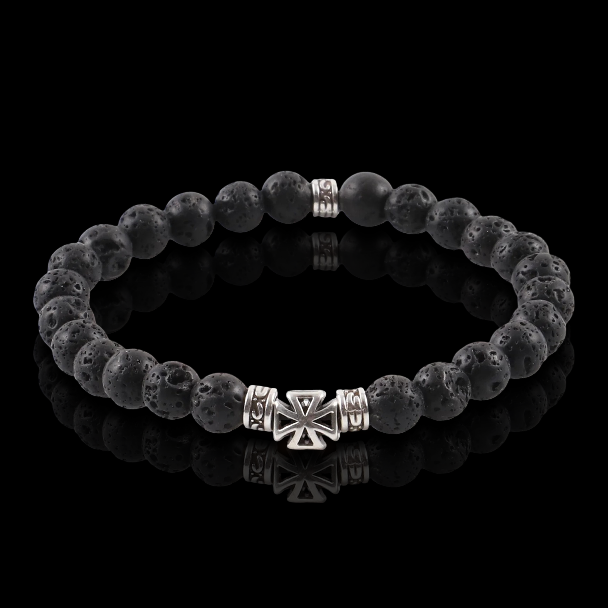 Lava stone Bracelet (6mm)