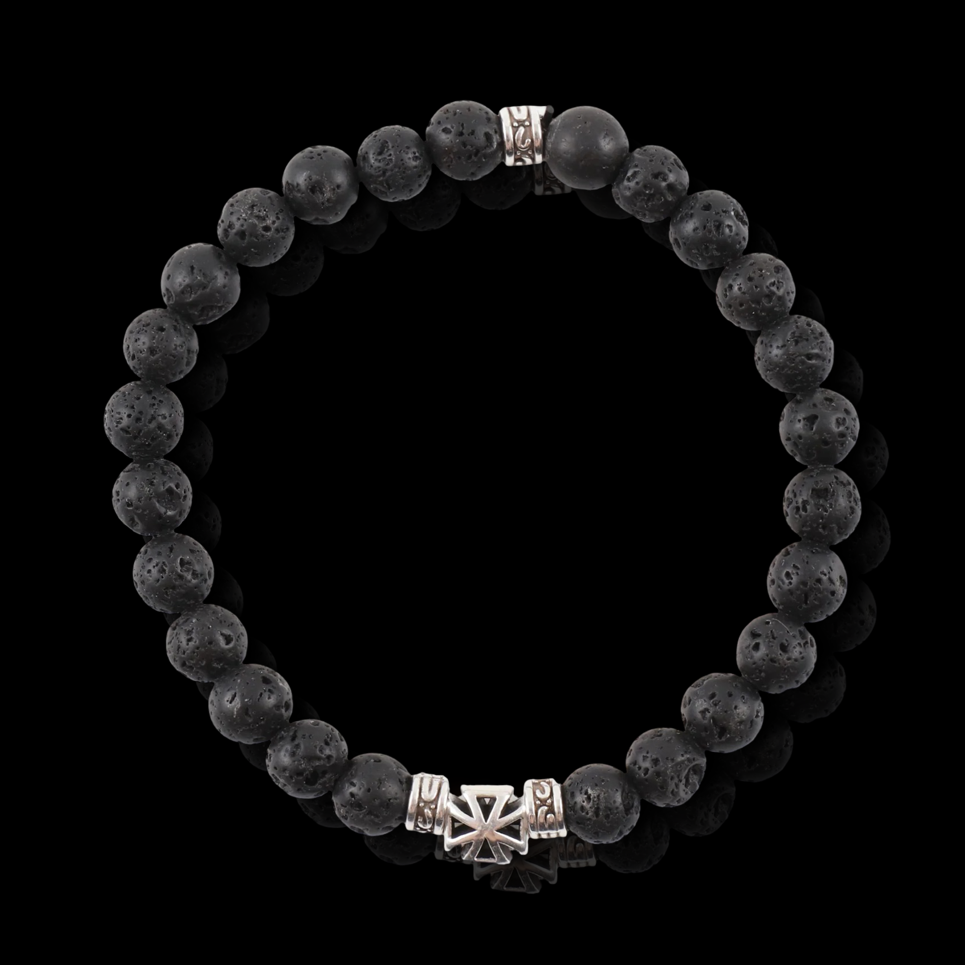 Lava stone Bracelet (6mm)